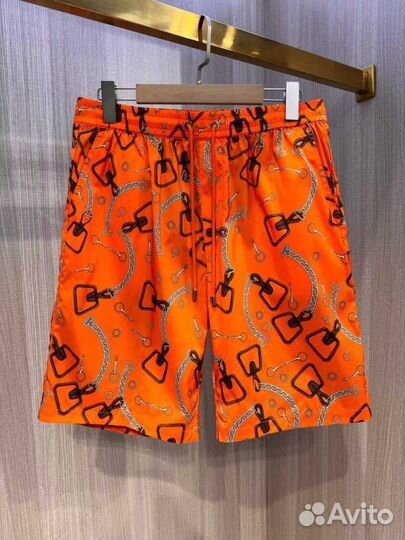 Плавки шорты мужские Hermes