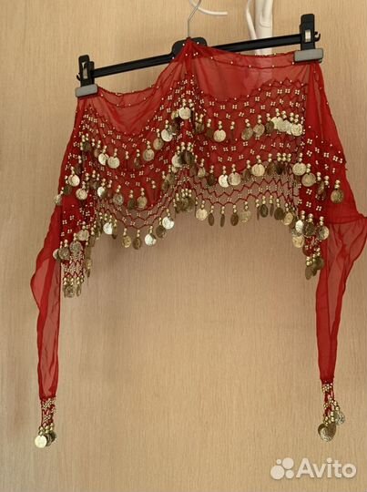 Косынка для танцев с монетами