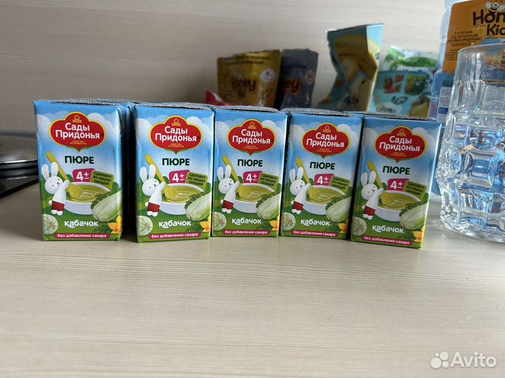 Овощное пюре (кабачок) Сады Придонья