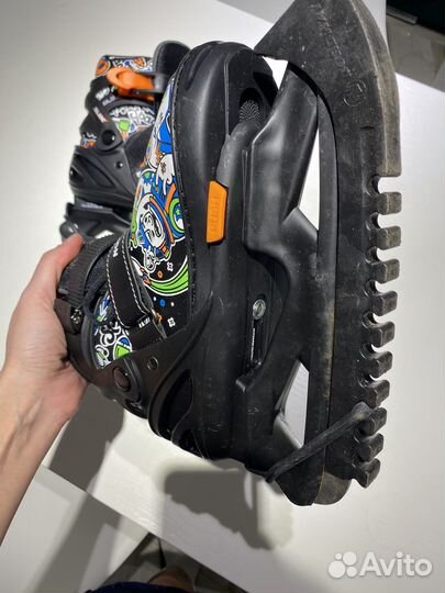 Коньки детские раздвижные 31-36 новые