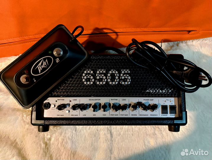 Ламповый гитарный усилитель Peavey 6505 MH