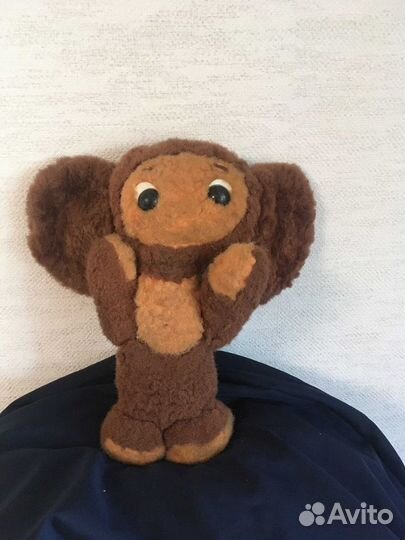 Чебурашка плюшевый СССР