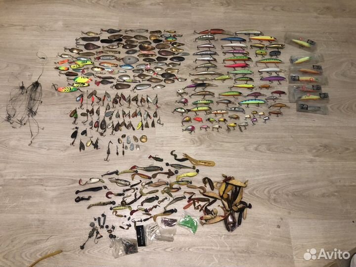 Рыболовные приманки(блесна, вертушки,воблера)