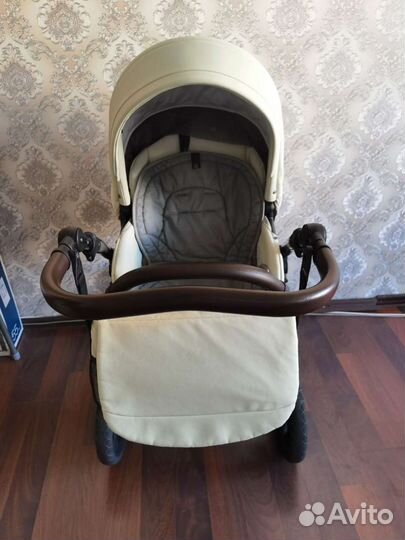 Коляска 2 в 1 эко кожа