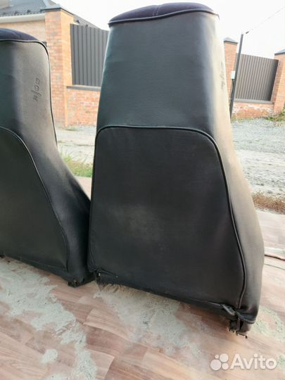 Салон ваз 2107 чёрный велюр