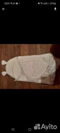 Конверт на выписку для девочки весна осень