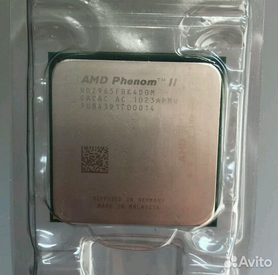 Процессоры AMD Phenom II X4 945, 955, 965 Black Ed