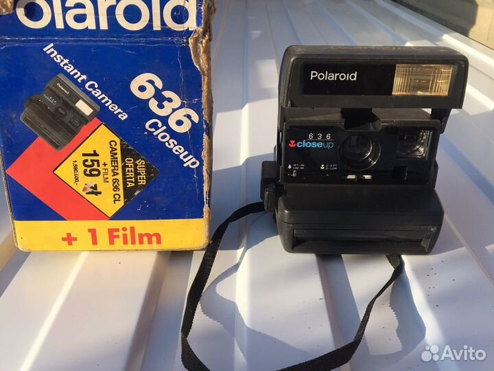 Плёночный фотоаппарат polaroid 636