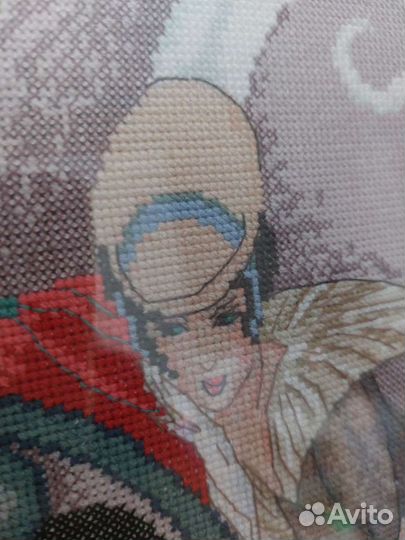 Картина vogue, счетный крест