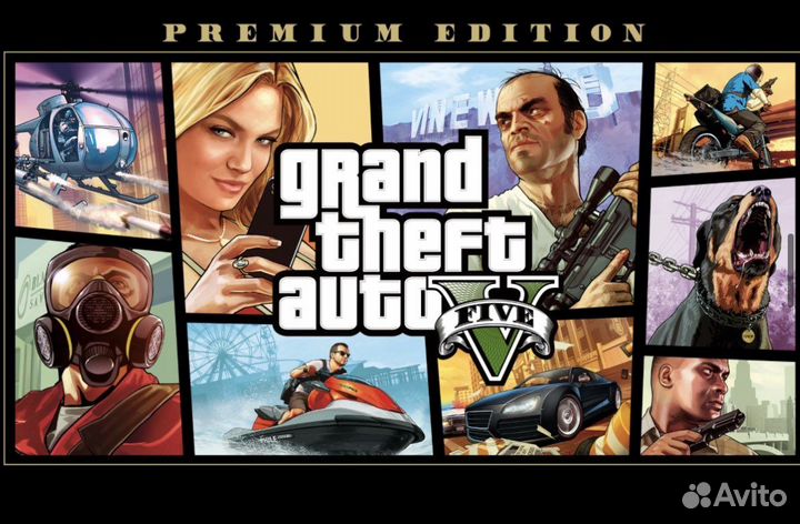 GTA V Premium PS4 PS5 Русская версия