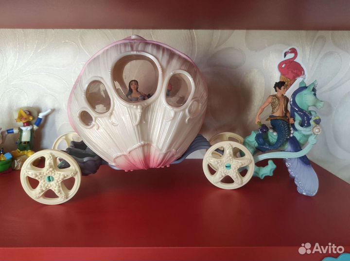 Schleich карета морская