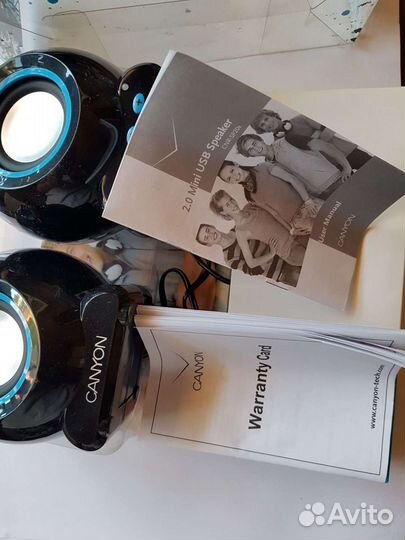 Компьютерные колонки canyon 2.0 Mini USB Speaker