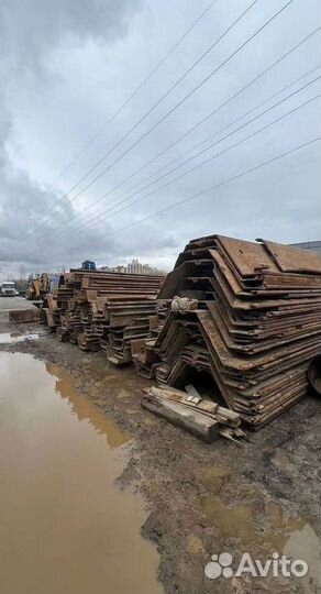 Шпунт Ларсена / аренда погружение шпунта