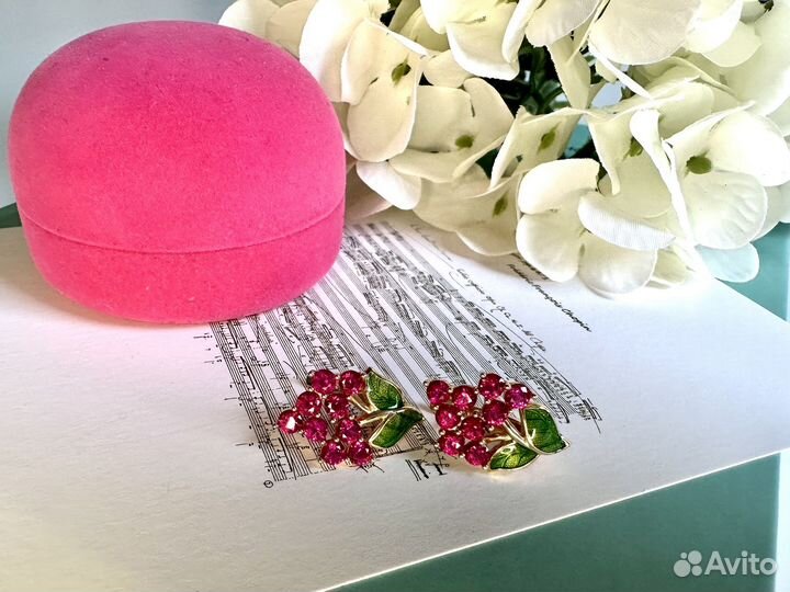 Золотые серьги 585 пробы