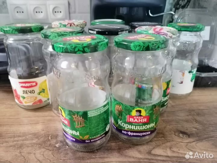 Банки стеклянные