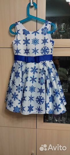 Новогоднее платье для девочки 116 размер
