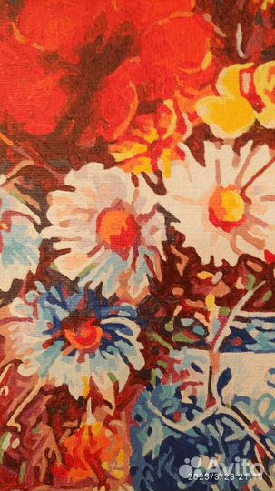 Картина по номерам готовая натюрморт