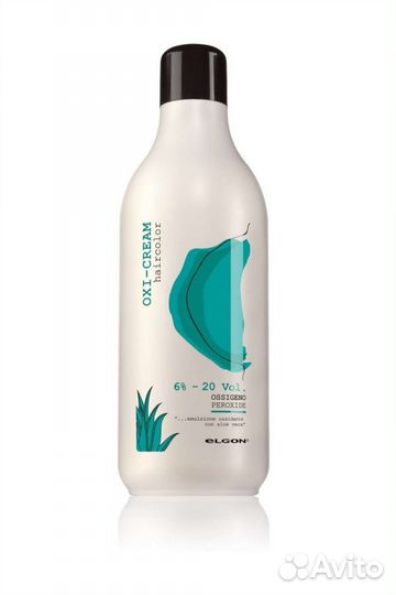Крем-краска для волос Elgon 0.00 и оксид 6
