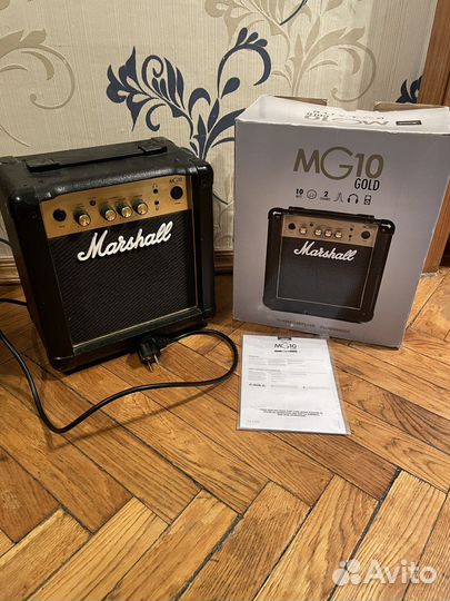 Marshall mg10cf комбоусилитель