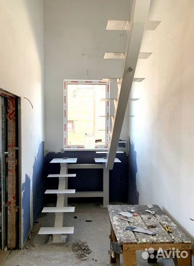 Перила кованные Установка