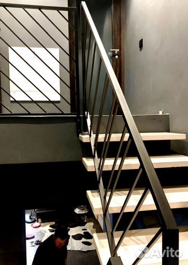 Лестницы на металлокаркасе