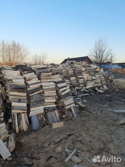 Дрова колотые