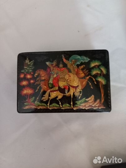 Шкатулка палех СССР
