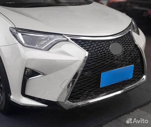 Rav4 2015-2019 Тюнинг обвес стиль Lexus E4XG8