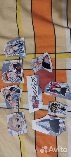 Наклейки по аниме