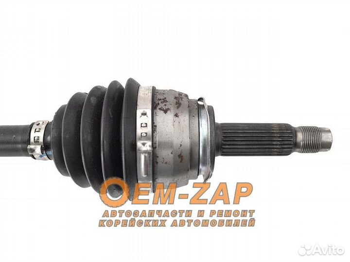 Шрус наружный с валом Киа Рио Kia Rio