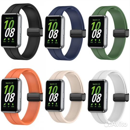 Ремешок силиконовый магнитный Samsung Galaxy Fit3