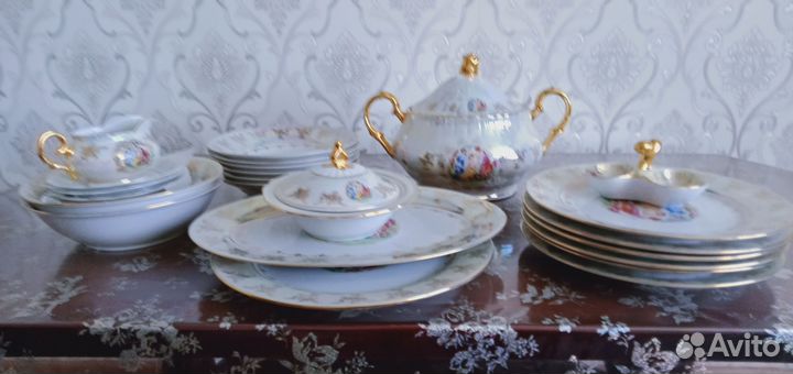 Столовый сервиз чехословакия