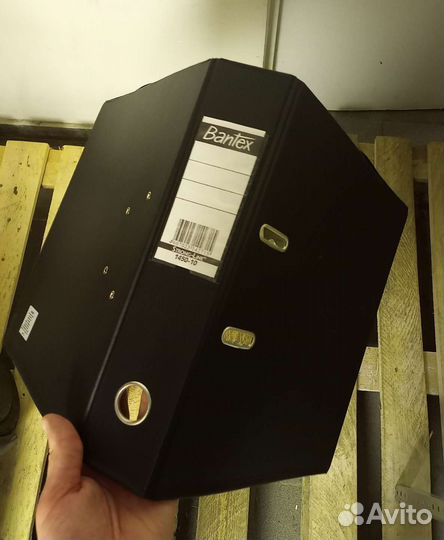 Папка-регистратор Bantex Strong Line 70 мм черная