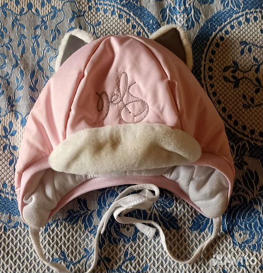 Шапка осенняя для девочки, р. 50-52