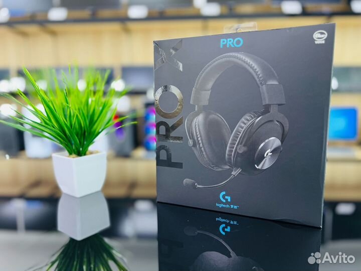 Новые Наушники Logitech G PRO X черные