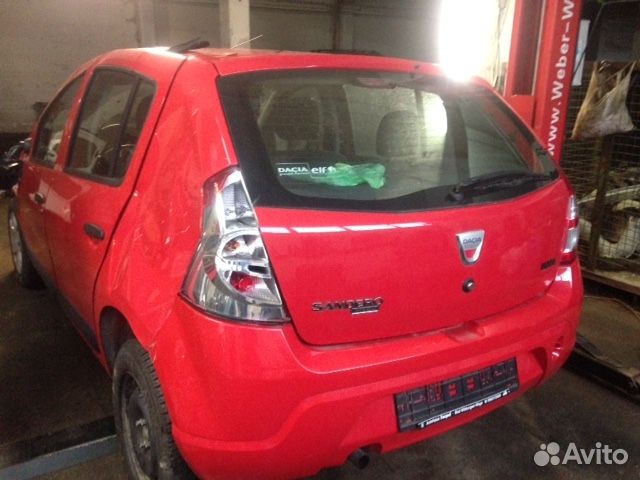 Разбор на запчасти Dacia Sandero 2008-2012