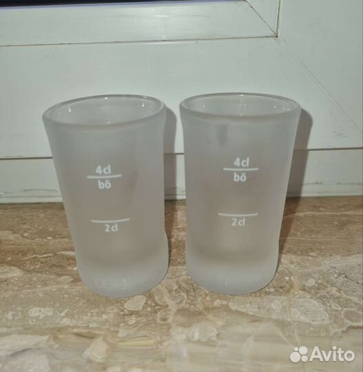 Стопка белая Егермейстер Jägermeister цена за обе