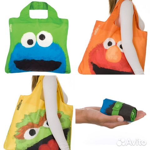 Экосумки Envirosax (Sesame Street)