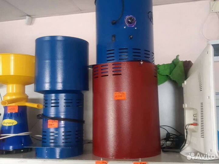 Доильные аппараты, дробилки, сепараторы