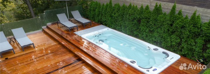 Готовый плавательный бассейн с подогревом JY8805