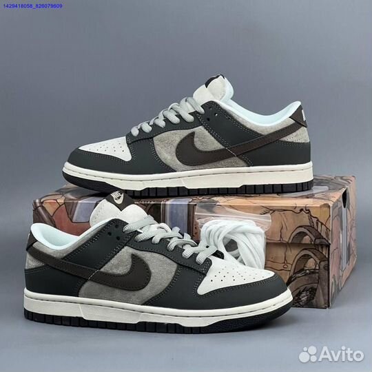 Кроссовки Nike Dunk Dark Brown (Арт.69909)