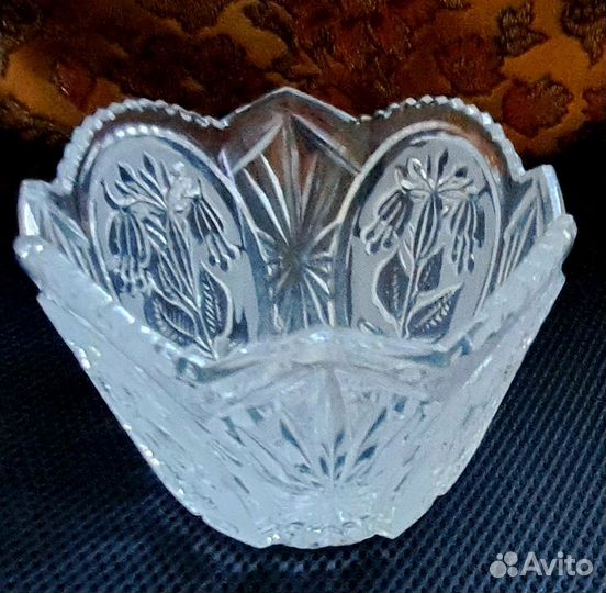 Ваза хрустальная конфетница