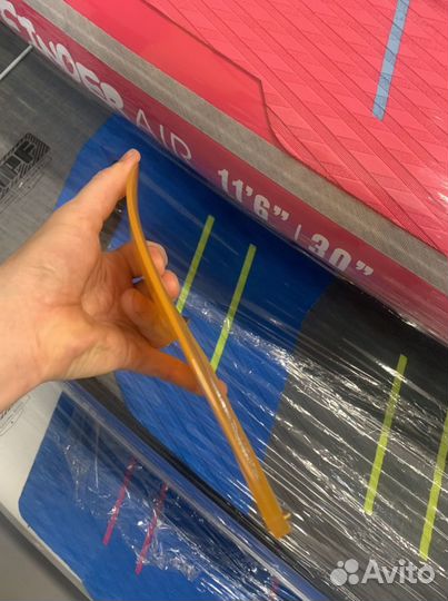 Плавник для сап речной/ быстросъемный us-box