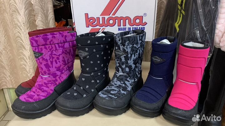 Детские сапожки kuoma новые, оригинал