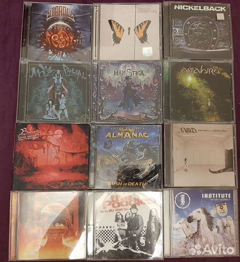 CD лицензионные. Hard, Heavy, Alternative, etc