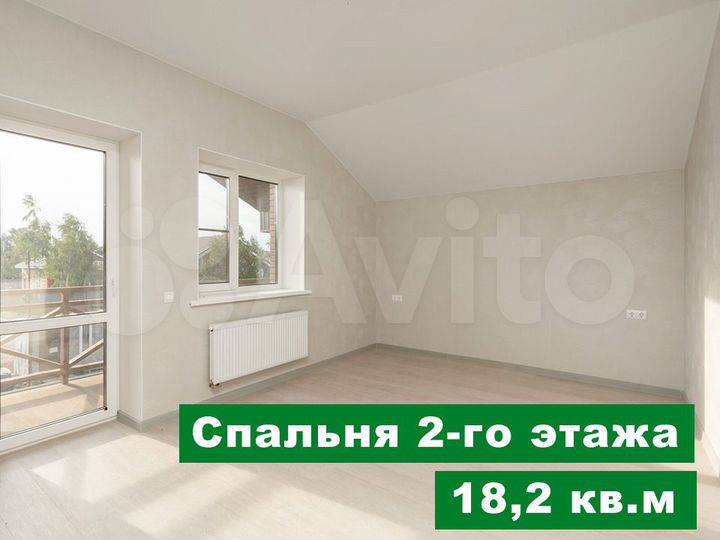 Дом 105 м² на участке 6 сот.