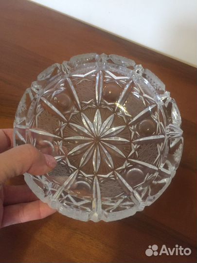 Пепельница хрусталь Чехословакия