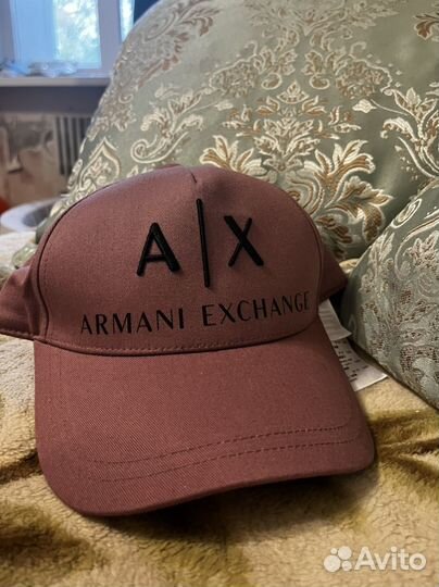 Бейсболка кепка женская armani exchange