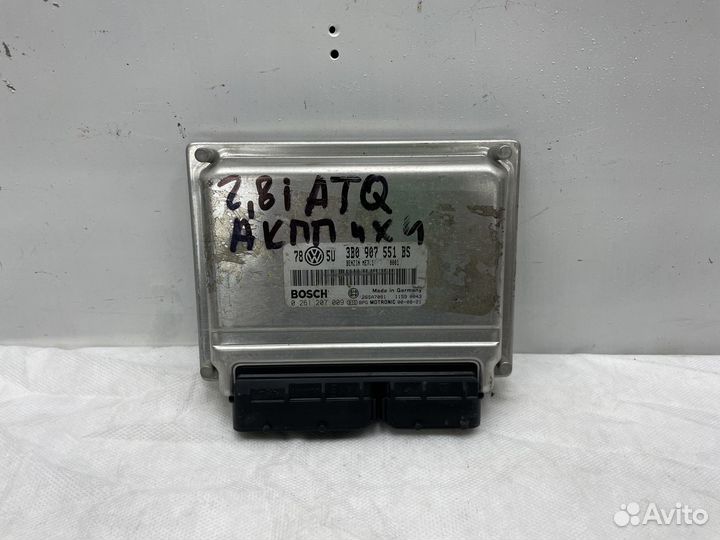 Блок управления двигателем VAG (эбу) 3B0907551BS