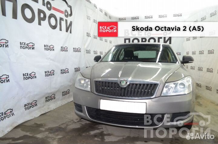 Пороги Skoda Octavia II (A5)